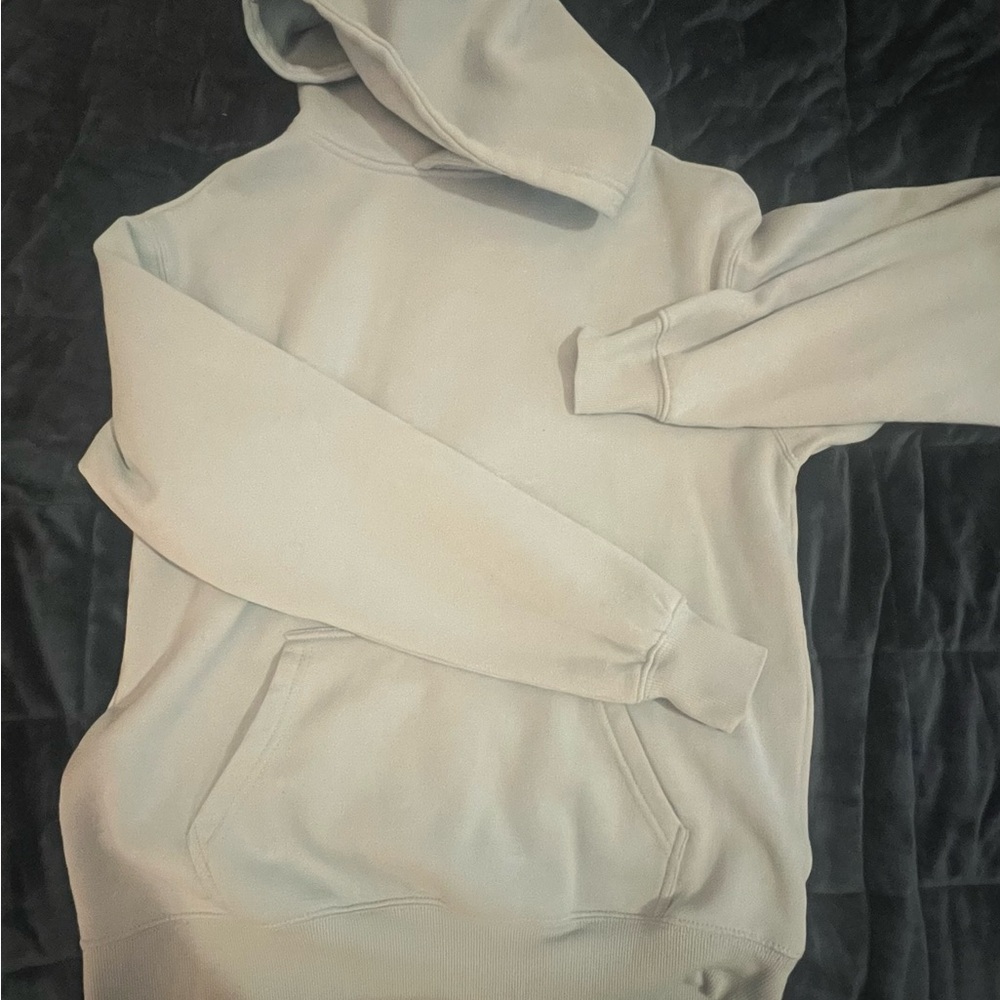 Light blue hoodie